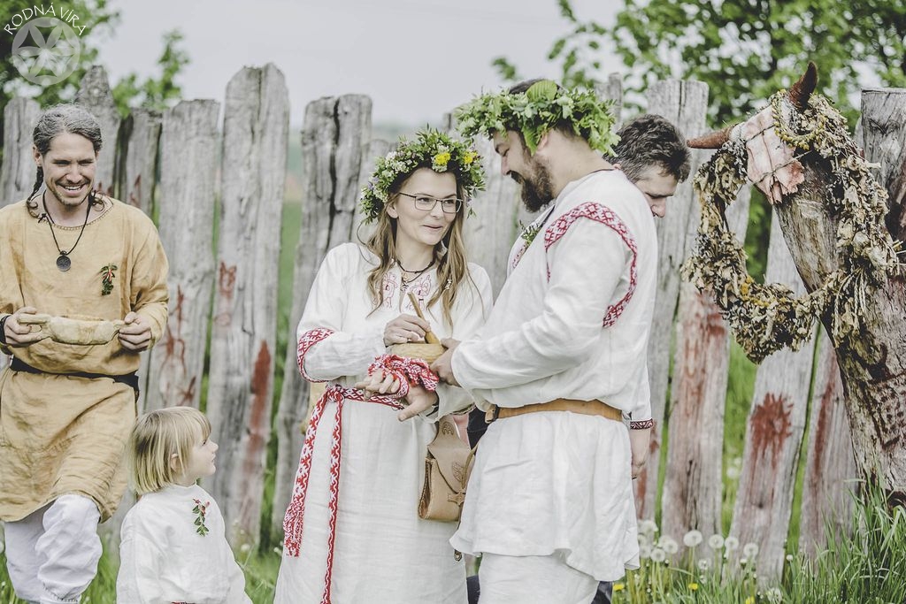 Slovanská svatba - námluvy